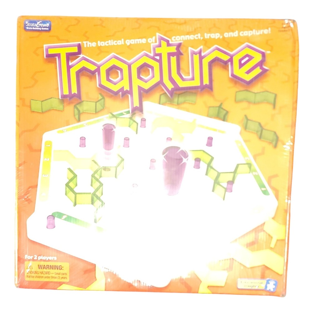 SEALED Trapture The Tactical Game of Connect Trap for 2 Players Game